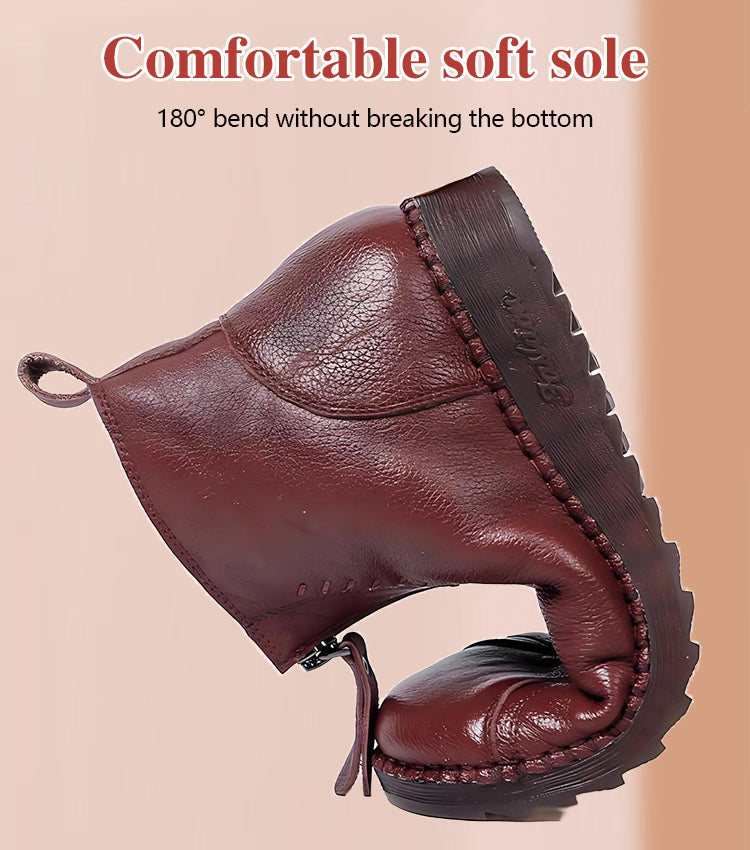 🔥【35-42】Jesenné a zimné dámske čižmy s mäkkým podrážkou na zips, módne a pohodlné