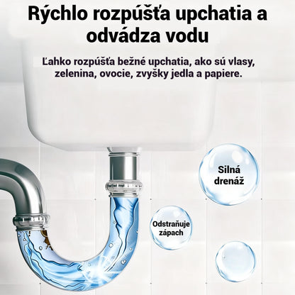 🛁💦【Kúp 1 a získaj 1 zadarmo】🌟Čistič drezov a odtokov - Pena s vysokou hustotou z extraktov a rozkladných enzýmov.