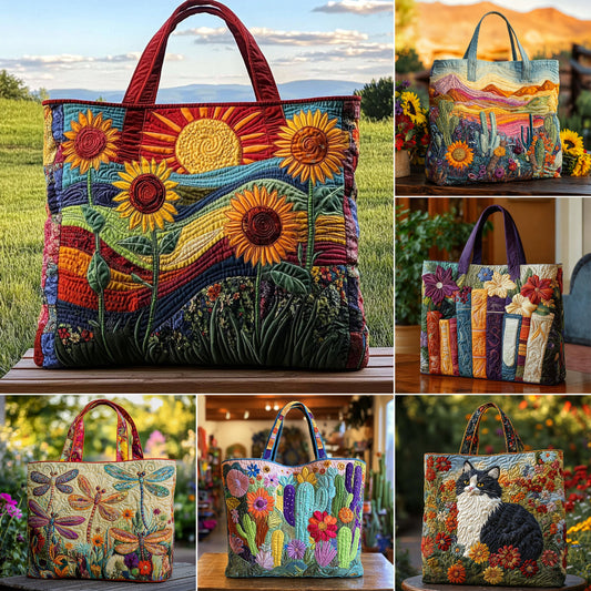 🔥👜Bolsa de mano con diseño floral personalizado(43 cm de ancho, 40 cm de alto)