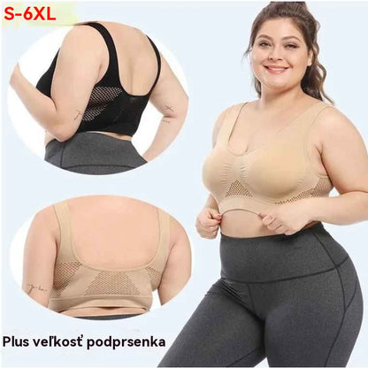 🥰【Paquete de 4】Sujetador deportivo transpirable y fresco ❤️【40-120KG】.
