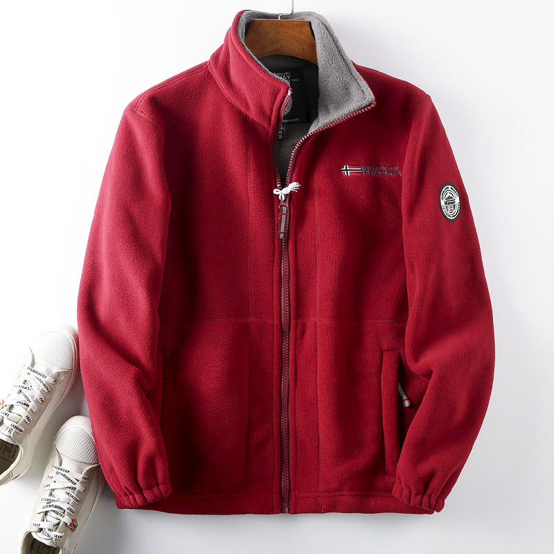 🎉🧥【S-3XL】Pánsky teplý ležérny vlnený kabát s obojstrannou podšívkou z bavlny