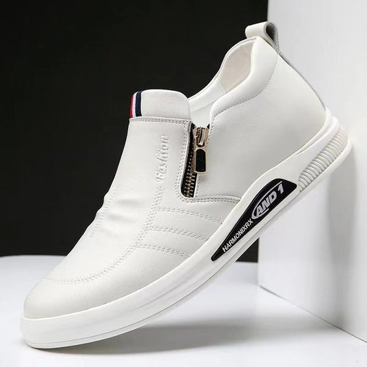 【39-44】 2025 nuevos zapatos casuales de negocios con suela blanda para hombres