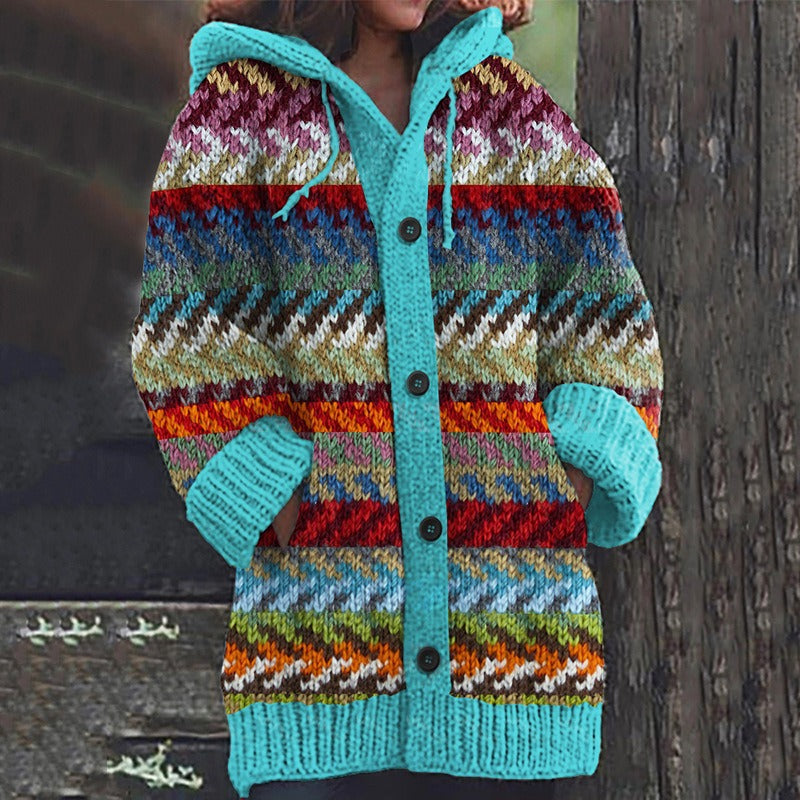 🥰【S-5XL】Nuevo suéter cardigan retro cómodo-E