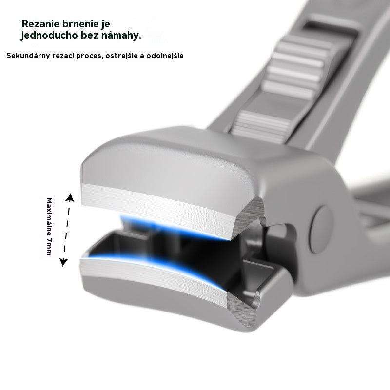 🔥【Kúpte 1 a získajte 1 zadarmo】🔥Zakrivené klieštiky na nechty z nehrdzavejúcej ocele: Ergonomické a ľahko použiteľné pre seniorov