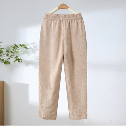 【40-90KG】Moda de vară pantaloni casual de nouă minute