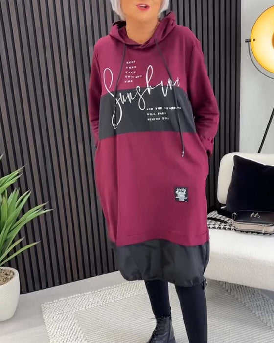 🔥🔥【S-5XL】Vestido con estampado grande de nueva moda primavera 2025
