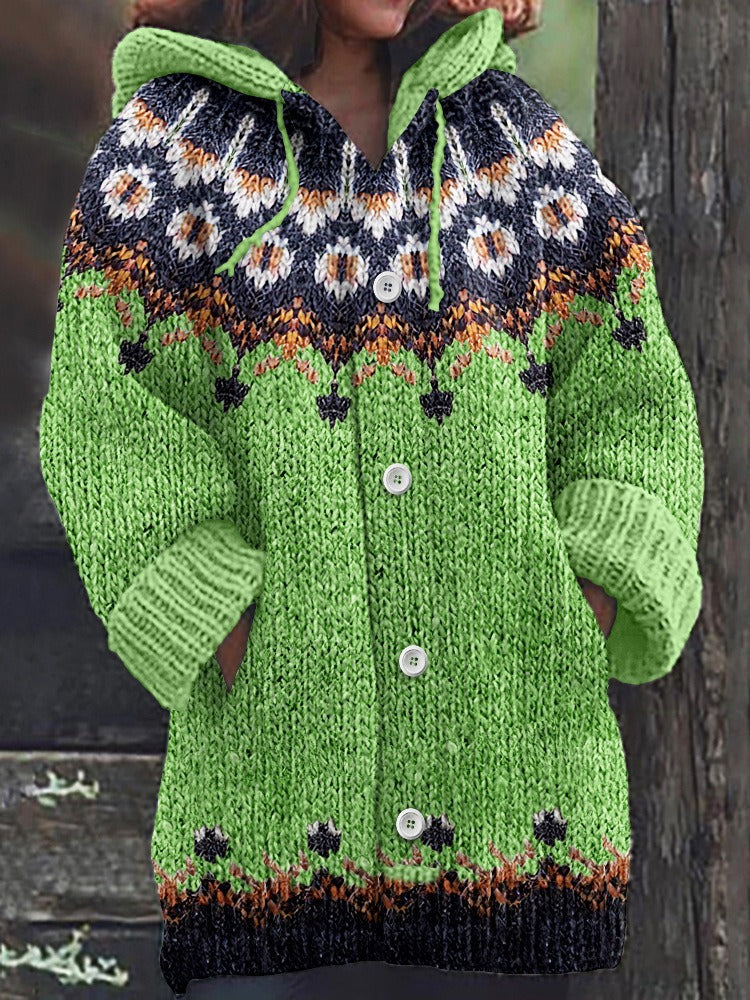 🥰【S-5XL】Nuevo suéter cardigan retro cómodo-E