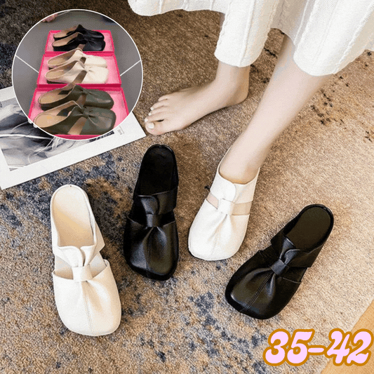 👡【35-42】Sandale Retro Femei Vară Papuci Plati